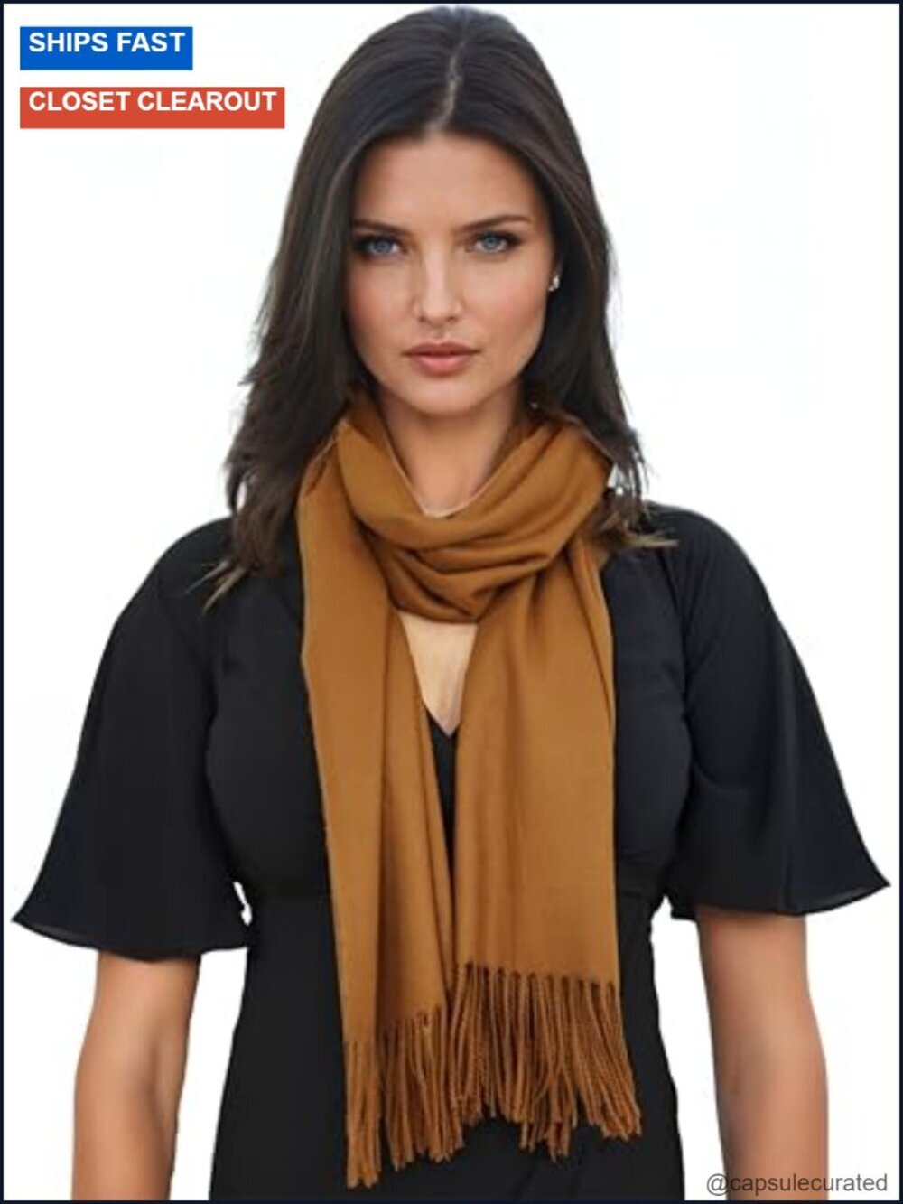100% Pashmina Scarf for Women - Premium Womens Scarves - Shawl Wrap - Ultra